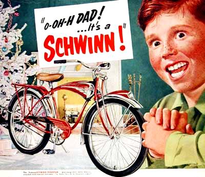Американские велосипеды Schwinn.